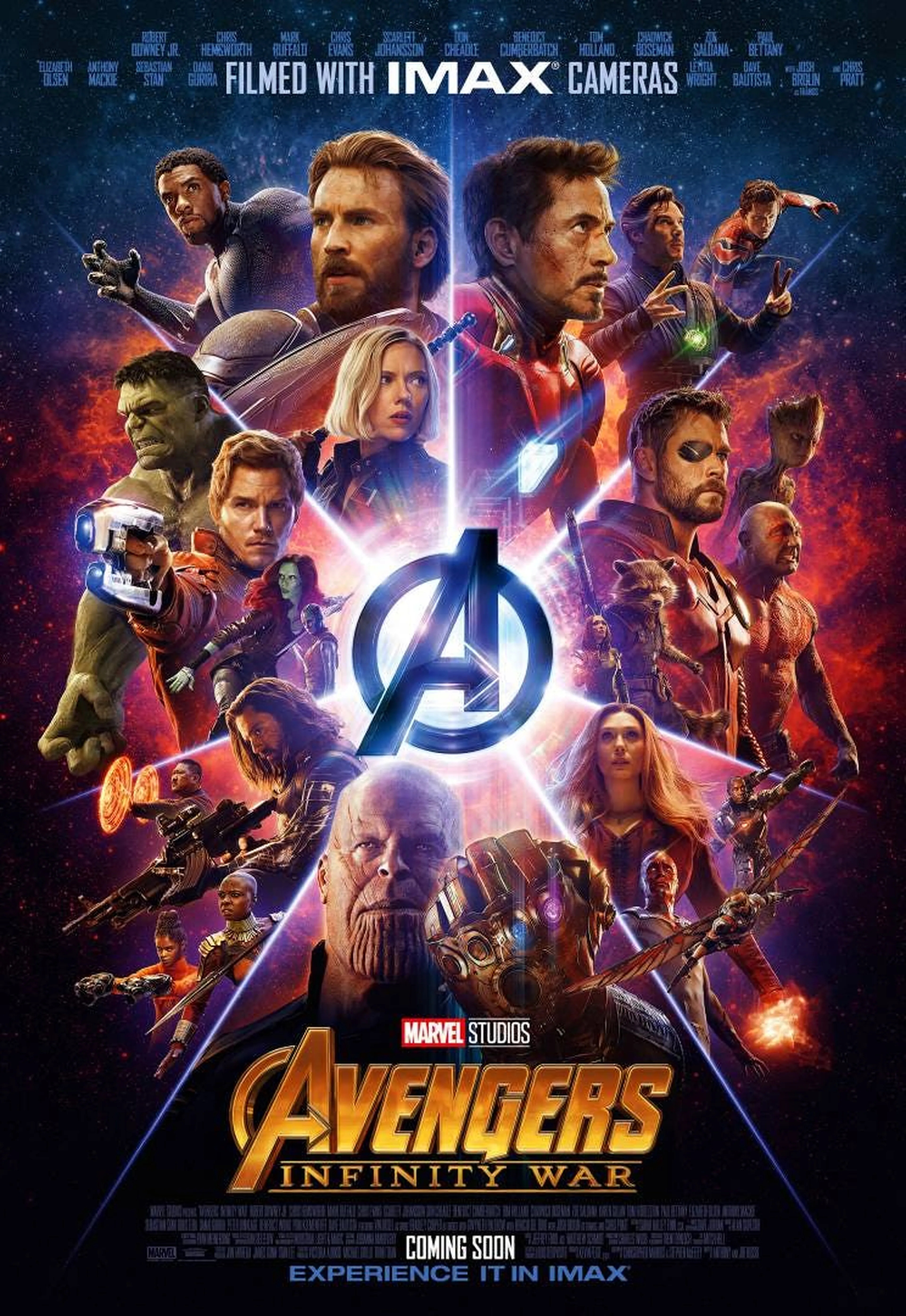 Avengers Infinity War 2018 movie poster